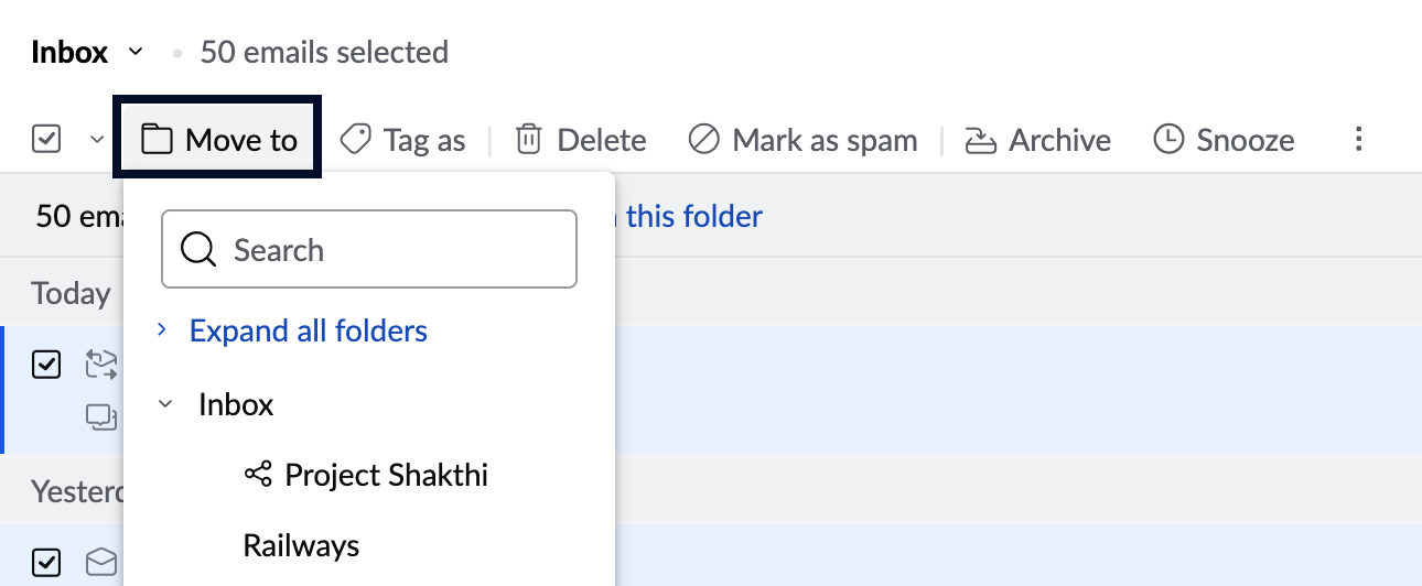 Move to Folder