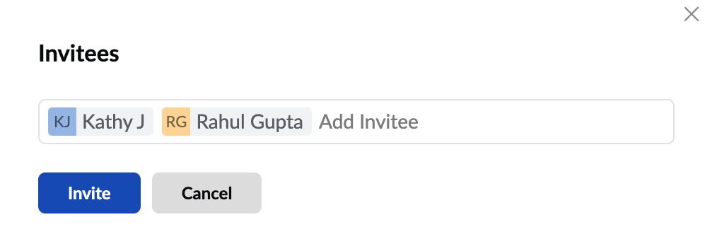 Invite users 2