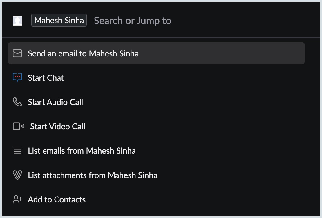 @mention commands
