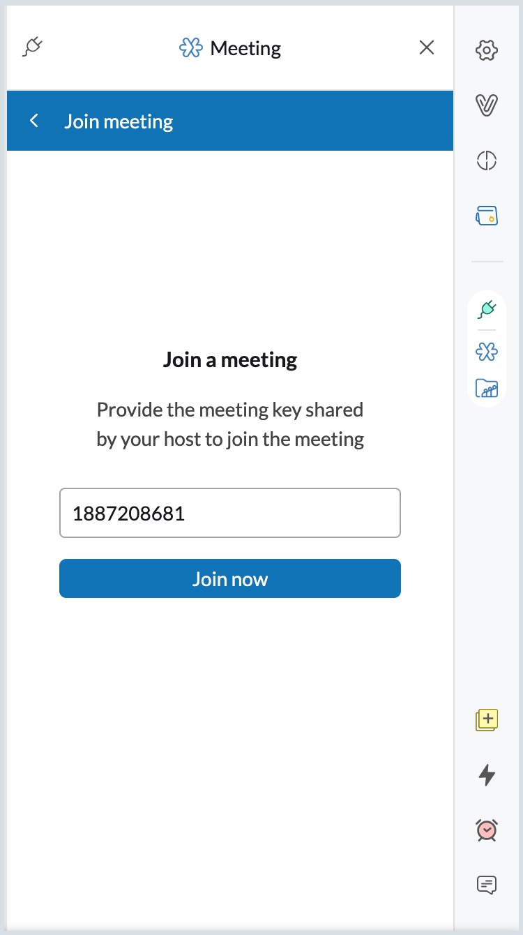 Join meeting