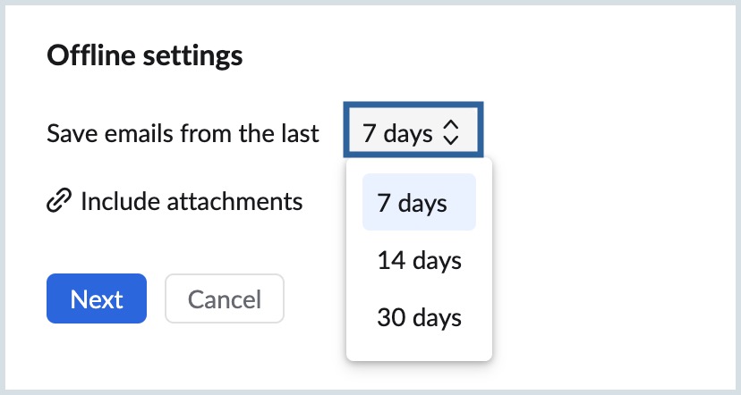 Save emails