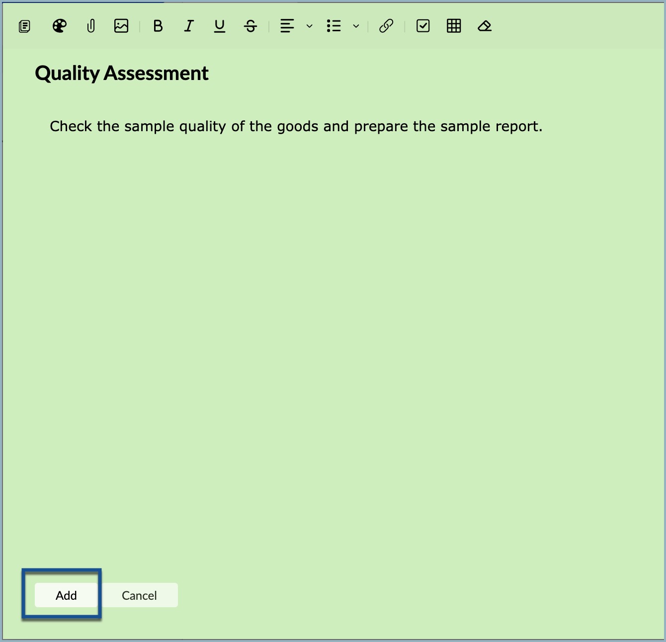 Note options