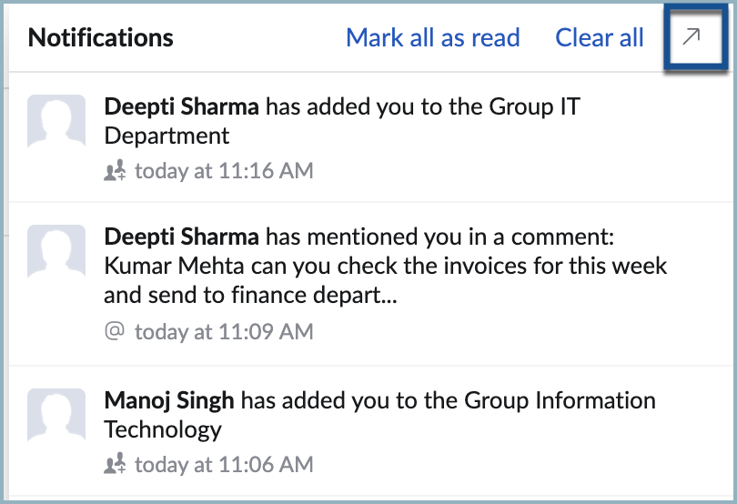 Notification Center
