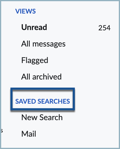 saved search
